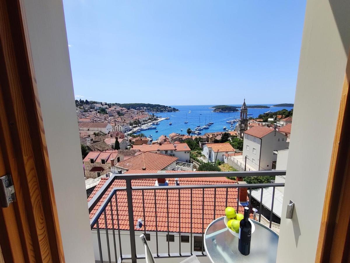 Brand New Apt W Balcony & Perfect Seaview At Center Хвар Екстер'єр фото
