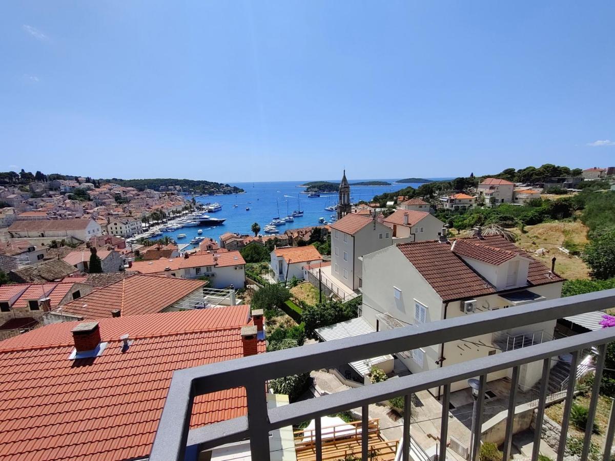 Brand New Apt W Balcony & Perfect Seaview At Center Хвар Екстер'єр фото